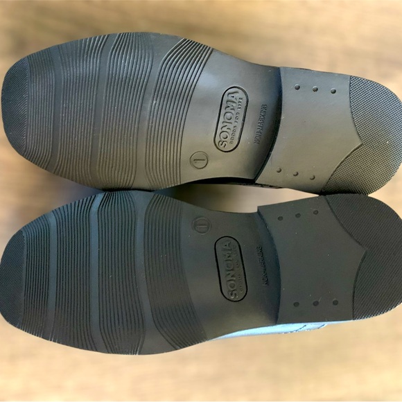 Boys Black Dress Shoes NWOT - Picture 6 of 8